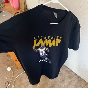 RAVENS LAMAR JACKSON T SHIRT LARGE